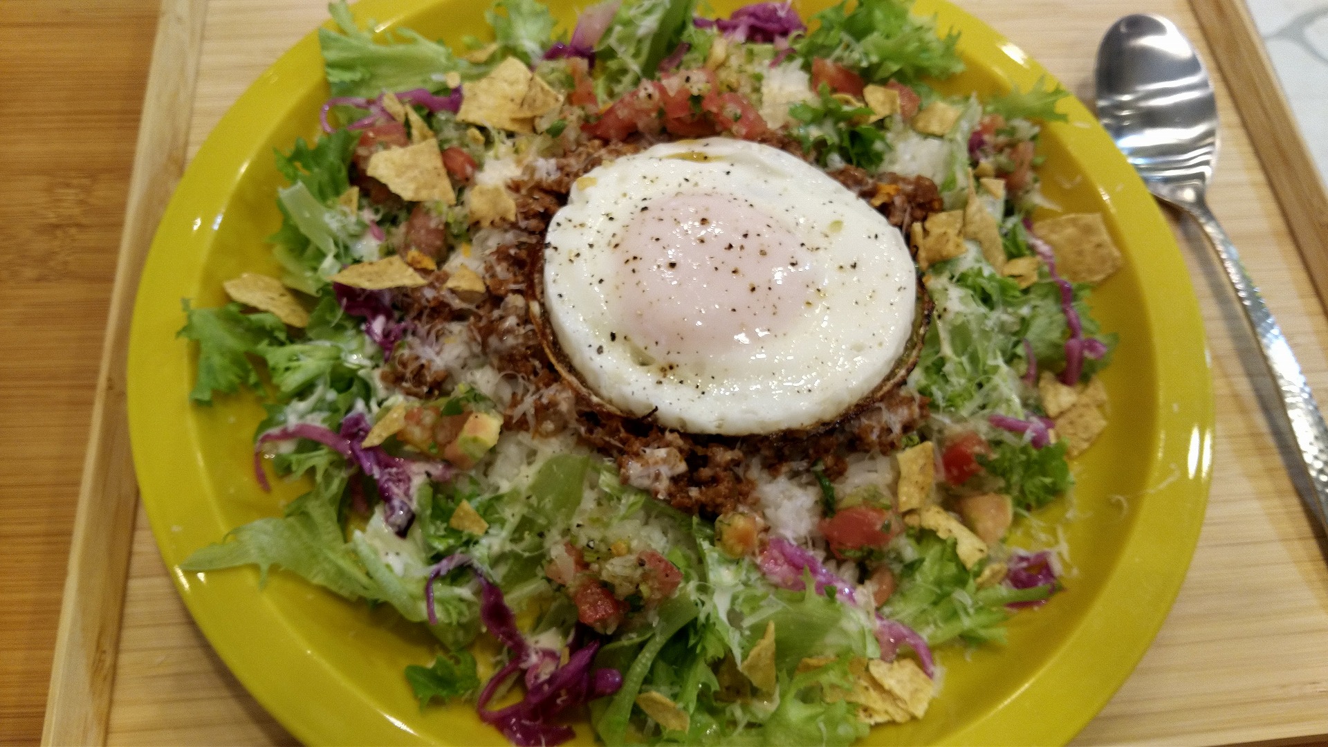 燻香タコライス