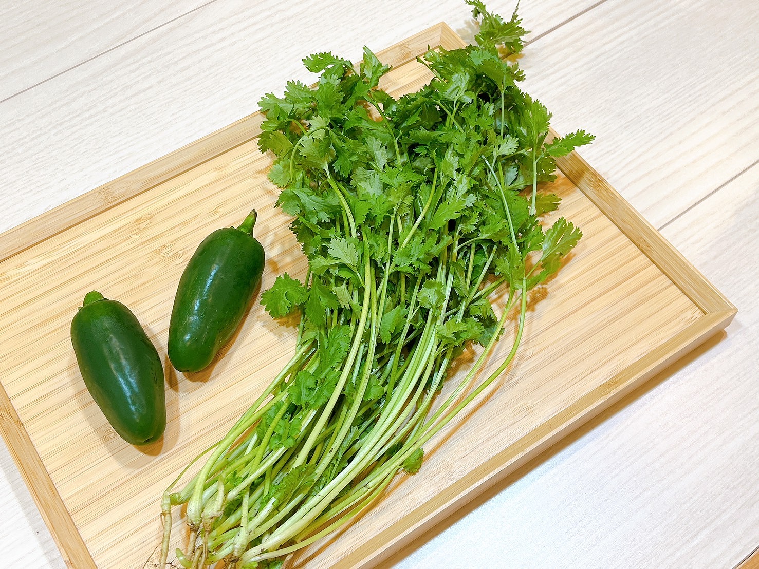 パクチー×ハラペーニョ